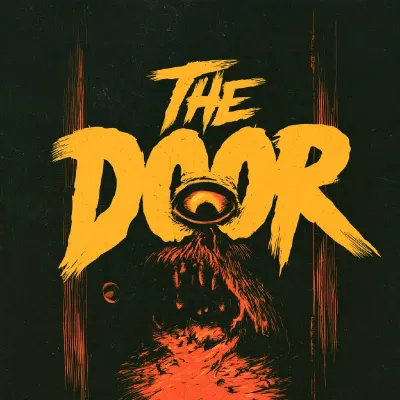 Вариант 1 логотипа The Door, Midjourney v8.2